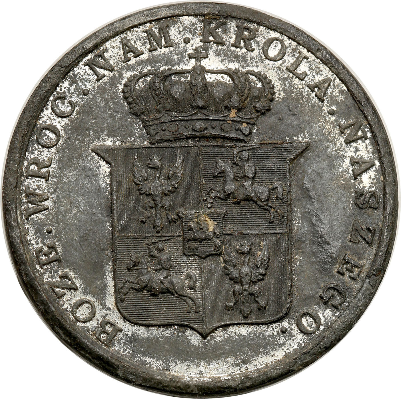 Medal Książę Adam Czartoryski - późniejsza kopia